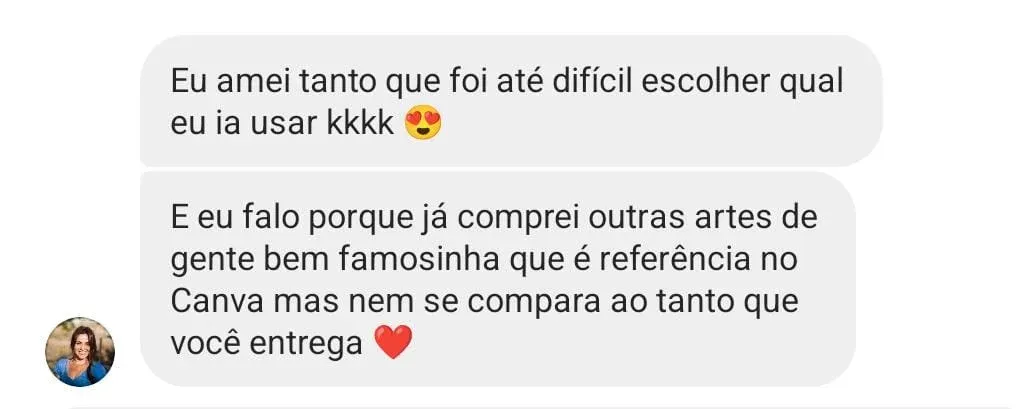 Já tem tempo que postava no meu perfil e nada de engajar. Desde a semana passada venho usando os modelos de Posts e a diferença é nítida.