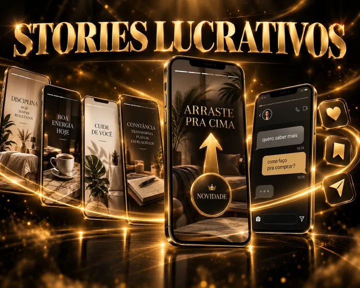 Capa: Stories Lucrativos